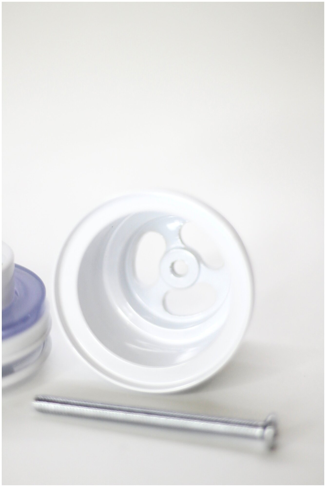 Сифон сливной для раковины, в комплекте с универсальным донным клапаном, цвет белый S-Sd6 white - фотография № 5