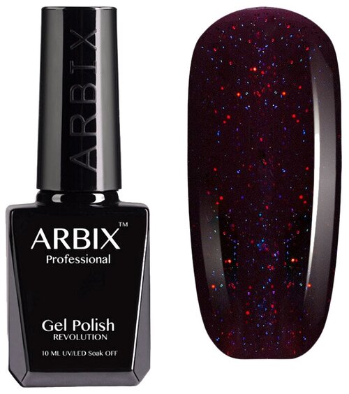 Arbix Гель-лак Classic (glitter), 10 мл, 50 г, 214 Лас-Вегас