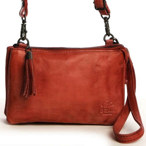 Сумка BEAR DESIGN, натуральная кожа, розовый