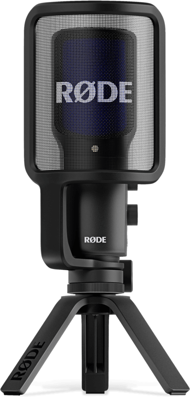 Rode NT-USB+ универсальный конденсаторный USB микрофон. Битрейт 24 бит/48 кГц, частотная характерист — фото 1
