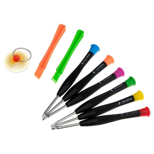 фото Набор инструментов для ремонта телефона luazon, 9 предметов mikimarket