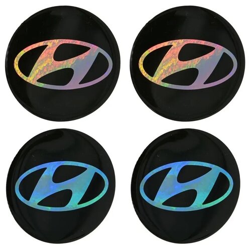 фото Наклейки на колесные диски, mashinokom "хендай" nnd 009, 6х6см.