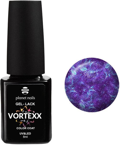 Гель-лак Planet nails Vortexx №658 8 мл арт.13658