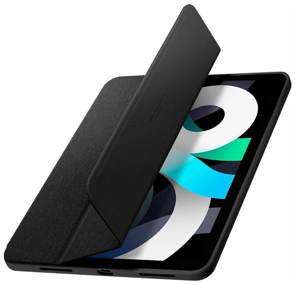 Чехол Spigen (ACS01943) для iPad Air 10.9'' 2020 (Black) - фото №9