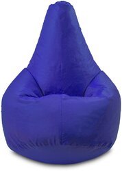 Кресло-мешок Груша Тёмно-синий цвет (размер XXL) PuffMebel, ткань Оксфорд
