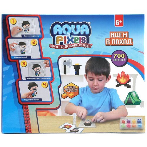 1 TOY Аквамозаика Aqua Pixels Идем в поход (Т13070)