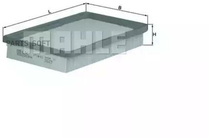 Фильтр воздушный MAHLE LX 745