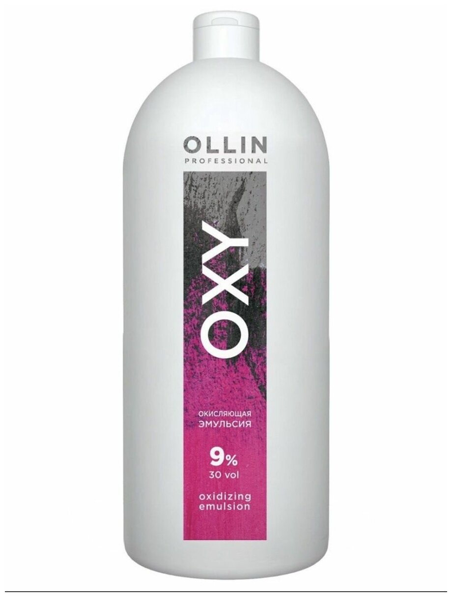 Ollin Professional Окисляющая эмульсия Oxidizing Emulsion 9% 30 vol 1000 мл (Ollin Professional, ) - фото №1