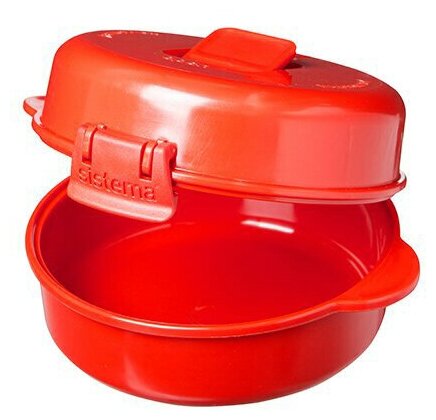 Яйцеварка Sistema Microwave 1117 Red - фото №2