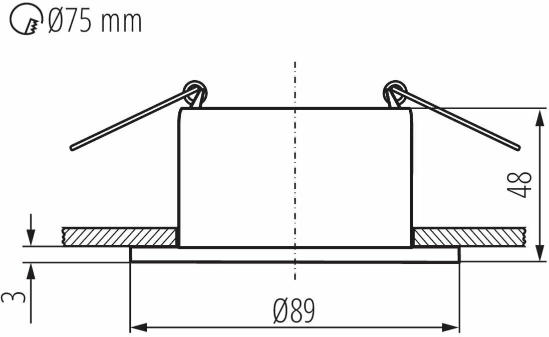 Встраиваемый светильник Kanlux Glozo 36218 - фотография № 3