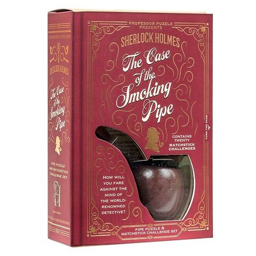 Настольная игра Professor Puzzle The Case of the Smoking Pipe pipe tools cleaners for smoking pipe smoking accessories free shipping 50 sticks 1pack lot