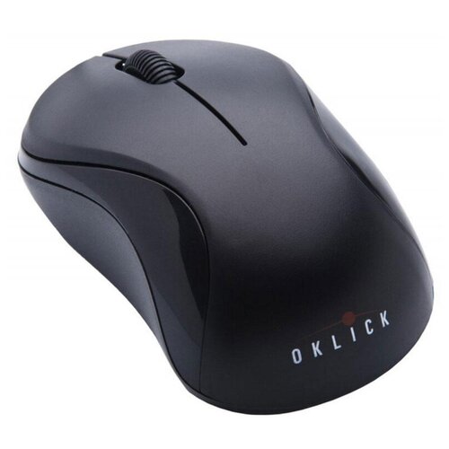 Мышь компьютерная Oklick 605SW черный опт 1200dpi беспр USB 3but 113000₽