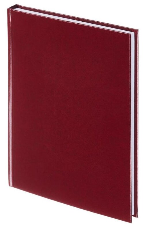 Ежедневник Альт Ideal недатированный, искусственная кожа, А5, 136 листов, бордовый