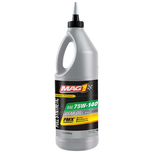 Синтетическое трансмиссионное масло MAG1 Full Synthetic 75W-140 GL-5 Gear Oil, 946 мл MAG00870