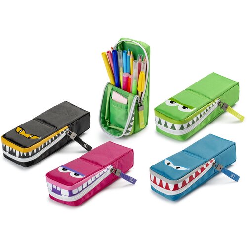 Carioca Пенал школьный Gnam 1 отделение на молнии без наполнения Без выбора цвета 23280 4129₽