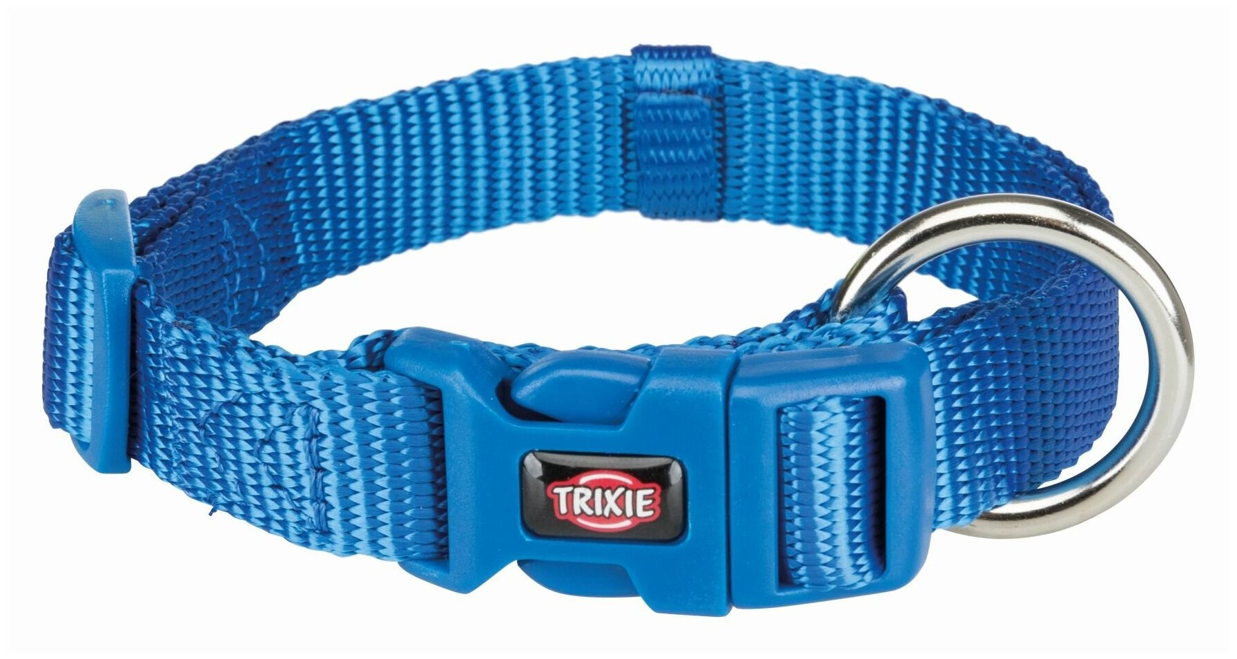 Для ежедневного использования ошейник TRIXIE Premium M–L, обхват шеи 35-55 см, 1 шт, синий, L