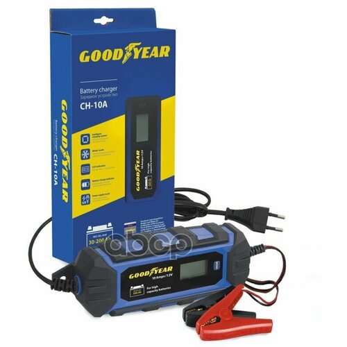 Устройство Зарядное Электронное Зарядное Устройство Goodyear Для Свинцово-Кислотных Аккумуляторов Ch-10A GOODYEAR арт GY003003 974100₽