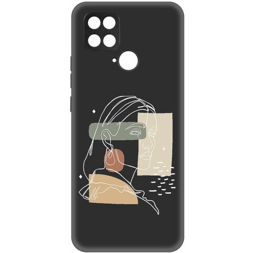 Чехол-накладка Krutoff Soft Case Уверенность для Xiaomi Poco C40 черный чехол накладка krutoff soft case уверенность для xiaomi poco m5s черный