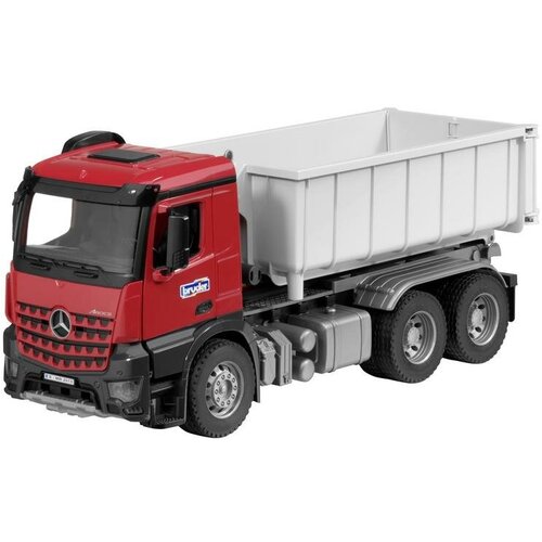 Игрушка грузовик Mercedes-Benz Arocs, 6x4, Abrollcontainer mit Figur