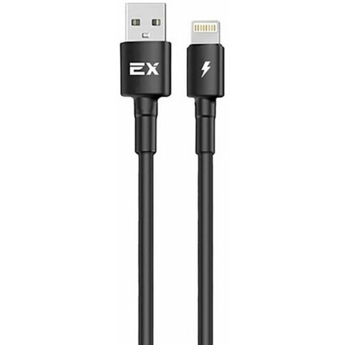 Кабель EX-K-1150, Lightning - USB, 2 А, 1 м, черный