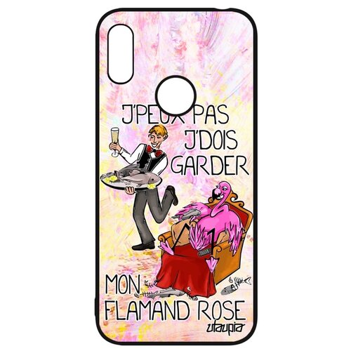 фото Чехол для мобильного y6 2019, "не могу - у меня фламинго!" повод карикатура utaupia