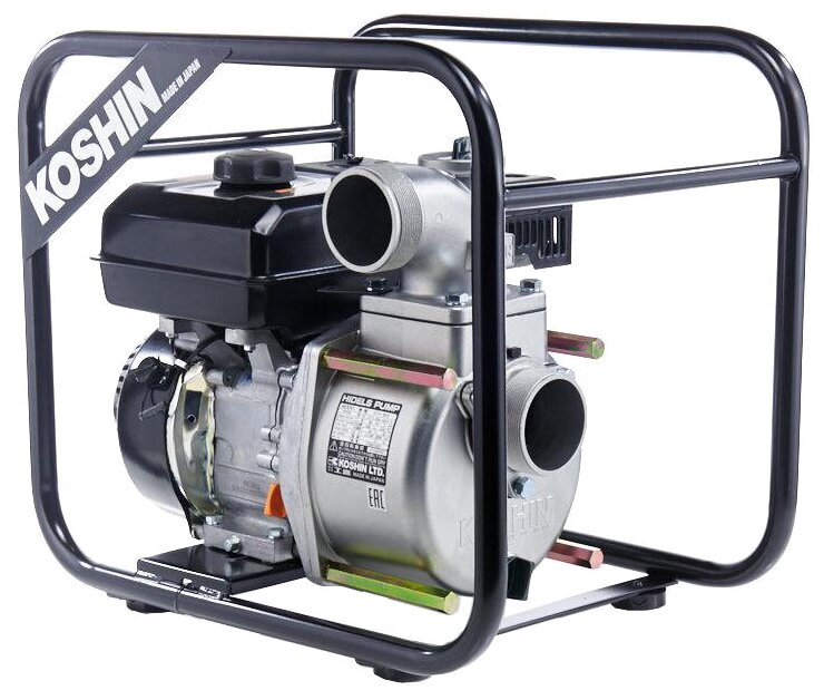 фото Мотопомпа KOSHIN STV-80X 4.2 л.с. 900 л/мин