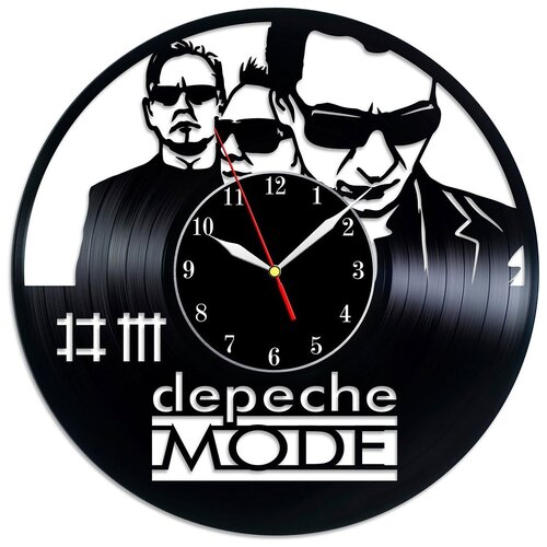 фото Часы из виниловой пластинки (c) vinyllab depeche mode