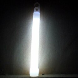 Химический источник света (ХИС) светящиеся неоновые палочки 15см белый