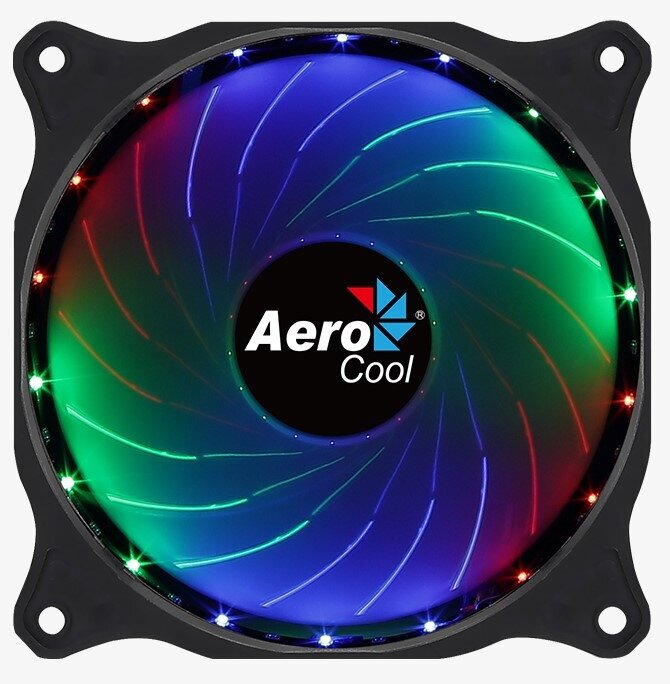 Вентилятор AeroCool COSMO 12 120 мм 4-pin Molex, 1шт (4718009158597)