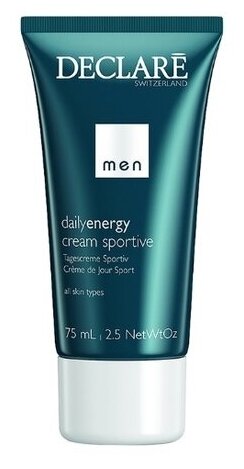 DECLARE Увлажняющий крем для активных мужчин Men Care DailyEnergy Cream Sportive 75мл