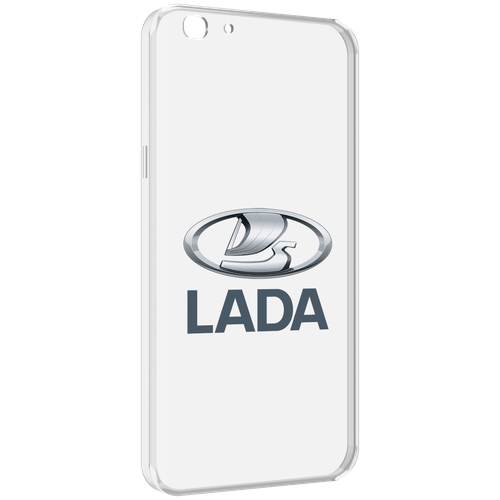 Чехол MyPads Lada-ваз-4 мужской для Oppo A77 / F3 (2017 год) задняя-панель-накладка-бампер