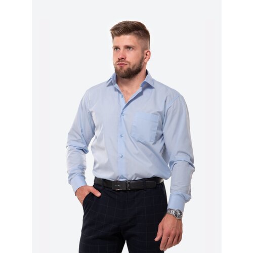 фото Рубашка happyfox, размер 50, голубой