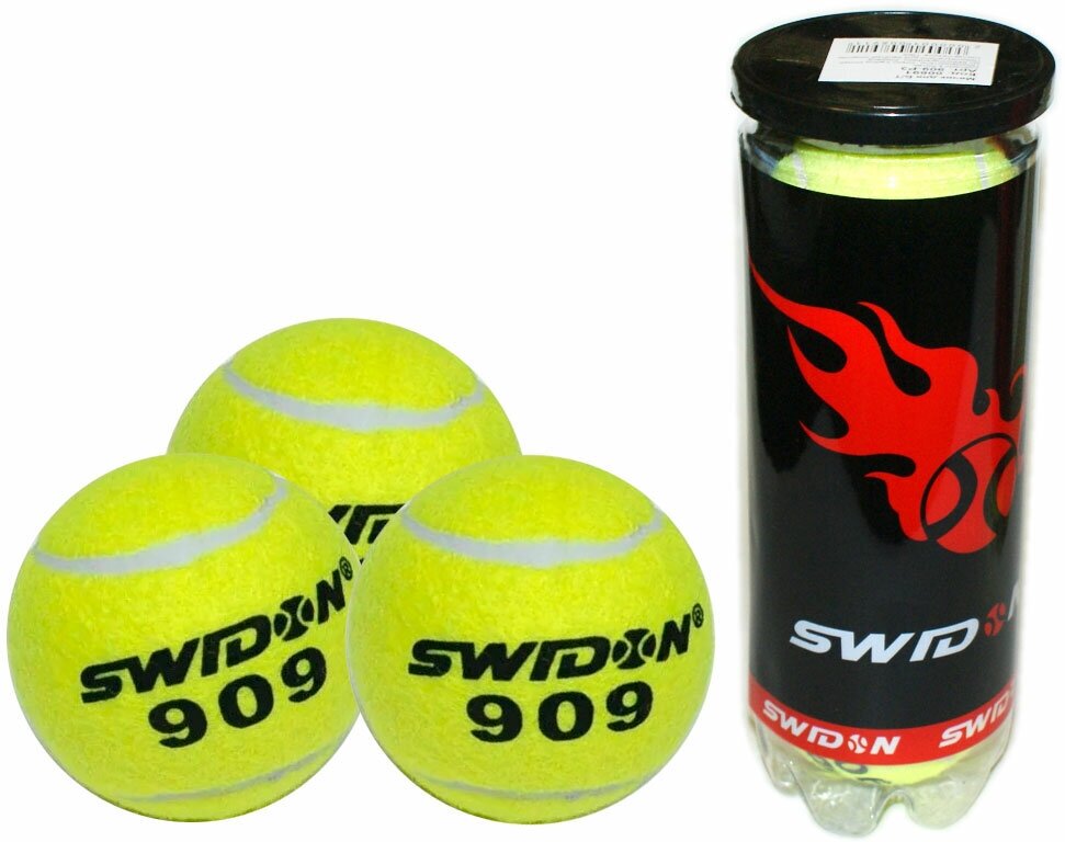 Мячи для тенниса. В вакуумной упаковке 3 шт: 909-Р3