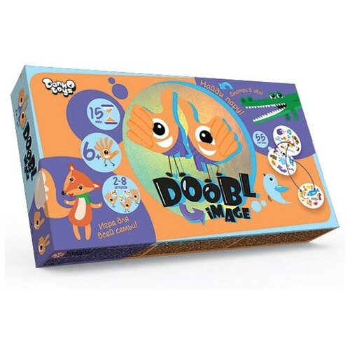 Игра настольная Danko Toys Двойная картинка Doobl Image