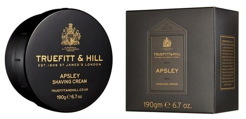 Крем для бритья Apsley Truefitt & Hill, 190 мл