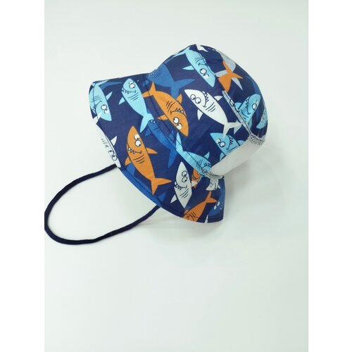 фото Панама мой ангелок, размер 2-3,5 года, синий