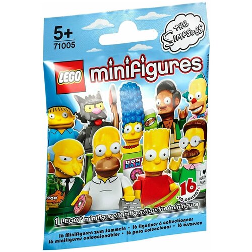 конструктор lego collectable minifigures 71005 симпсоны 9 дет Минифигурка LEGO Collectable Minifigures 71005-16 Мистер Бёрнс, 6 дет.