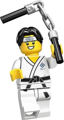 Конструктор LEGO Minifigures Series #20 71027-10 Мастер боевых искусств / Martial Arts Boy (col20-10)