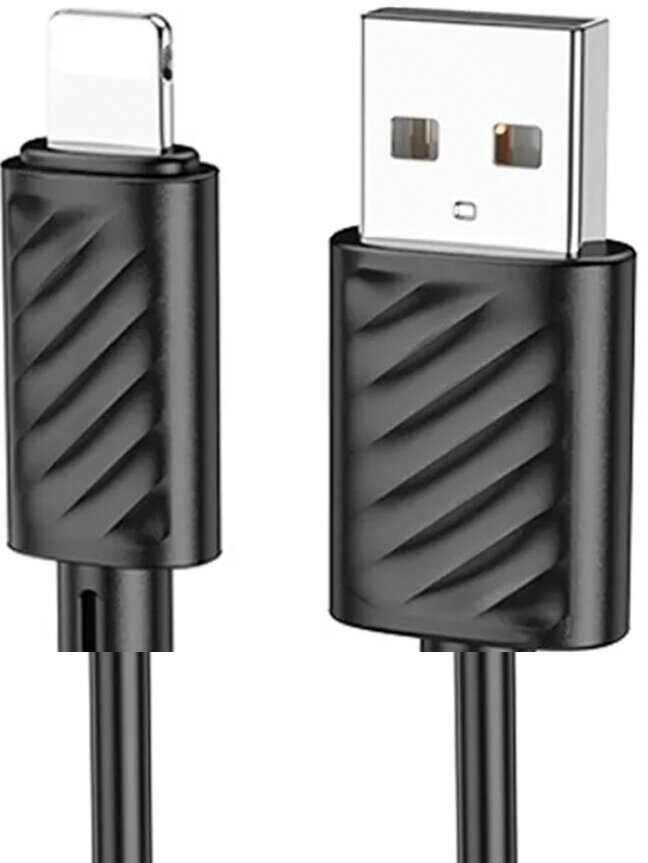 Кабель USB - 8 pin HOCO X88 Gratified 1.0м 2.4A