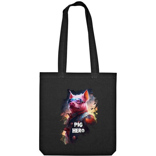 фото Сумка шоппер us basic, черный