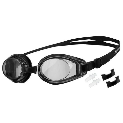 фото Очки для плавания с берушами + набор съёмных перемычек, цвета микс onlitop