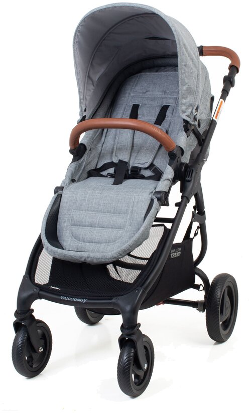 Прогулочная коляска Valco Baby Snap 4 Ultra Trend, Grey marle, цвет шасси: черный