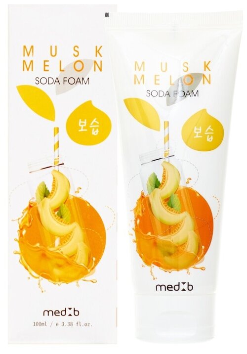 MEDB Muskmelon Soda Foam Пенка для умывания с экстрактом мускусной дыни и содой