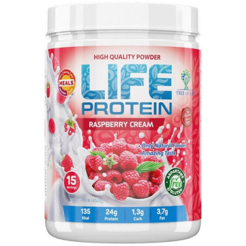 tree of life life protein 450 гр фисташковое мороженое Tree of Life LIFE Protein 450 г Малина
