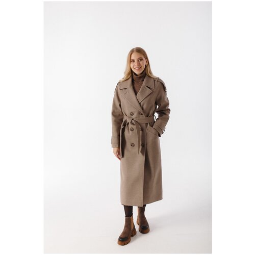 KR-256 Пальто женское бежевый Sempati