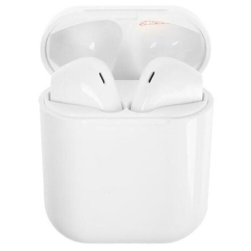 Наушники беспроводные LuazON i12 TWS BT 50 35300 мАч сенсор глянцевые белые 97800₽