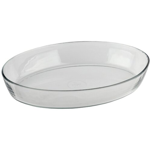 Стеклянная форма для запекания жаропрочная.овал 2,4 л Marinex M163450-1