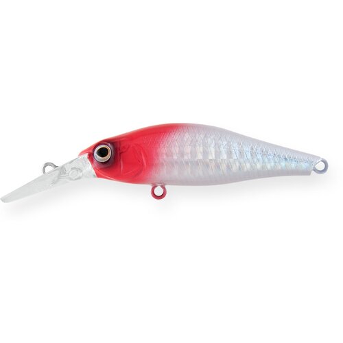 Воблер Минноу Strike Pro Terry Jerk 63 S, цвет: 022PPP-713 Redhead Silver, (JS-123#022PPP-713)