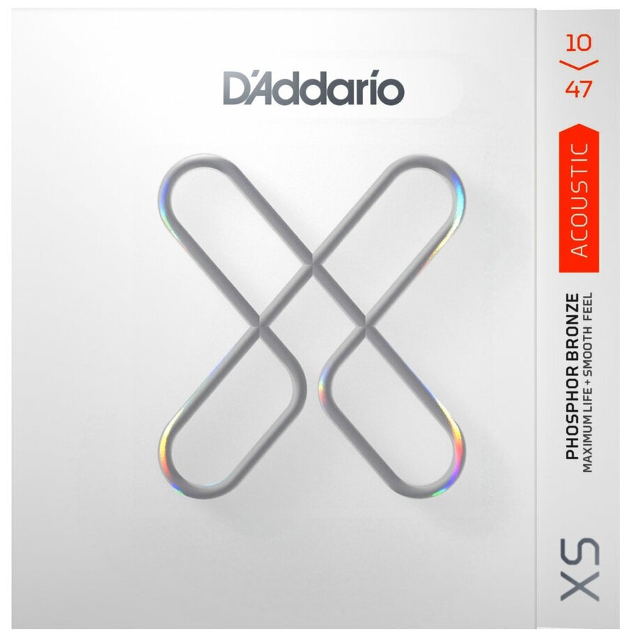 D'Addario 10-47 XS Phosphor Bronze Coated XSAPB1047