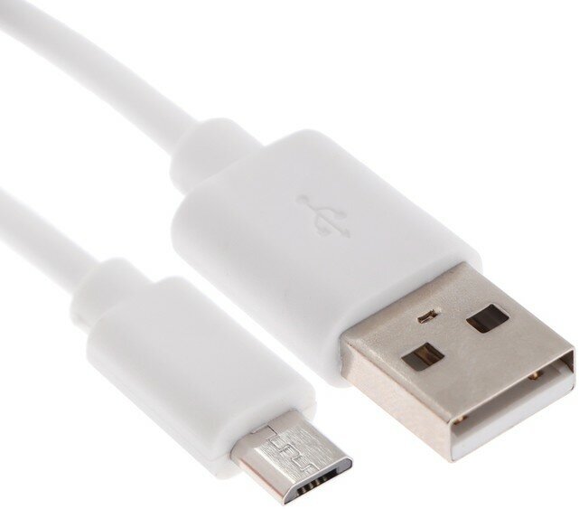 Кабель Belsis, microUSB - USB, 1.8 А, 1.2 м, белый